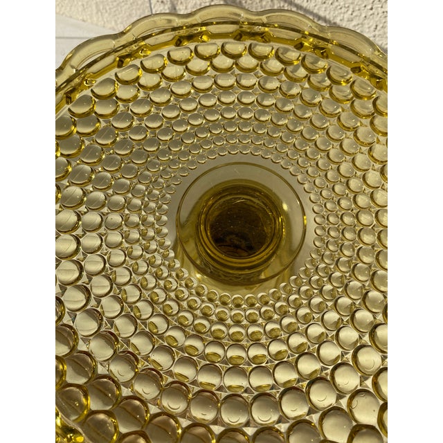 Cake Stand Amber 19th C Early American Pattern Glass For Sale In Los Angeles - Image 6 of 12