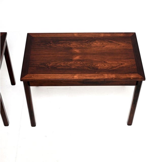 Vintage Danish Side Tables, 1960s, Set of 2 For Sale - Image 4 of 10