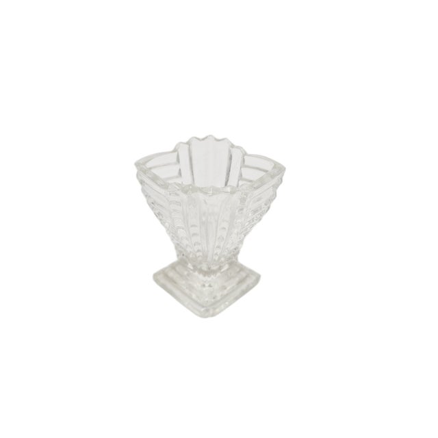 1930s Art Deco Toothpick Case from Hortensja Glasswork, 1930s For Sale - Image 5 of 10