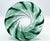 Green Crystal Vase by Val Saint Lambert, 1960s For Sale - Image 10 of 14