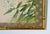 Mid 20th Century Original Chinese Botanical Painting in Gold Bamboo Frame For Sale - Image 5 of 5