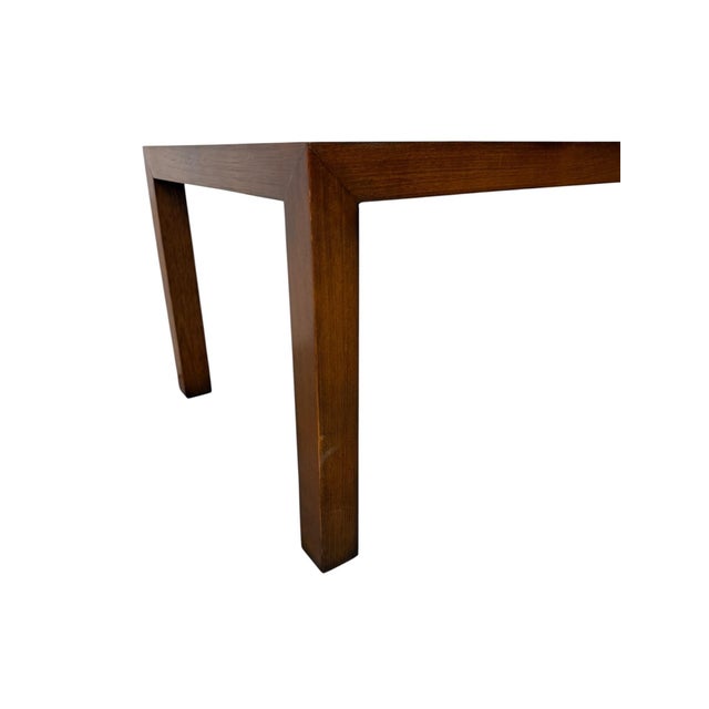 1960s Mid-Century Modern Lane Parsons Style Walnut Coffee Table - Refinished! For Sale - Image 5 of 7