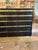 Jean Claude Mahey Style Black Lacquered and Brass Dresser For Sale - Image 4 of 8