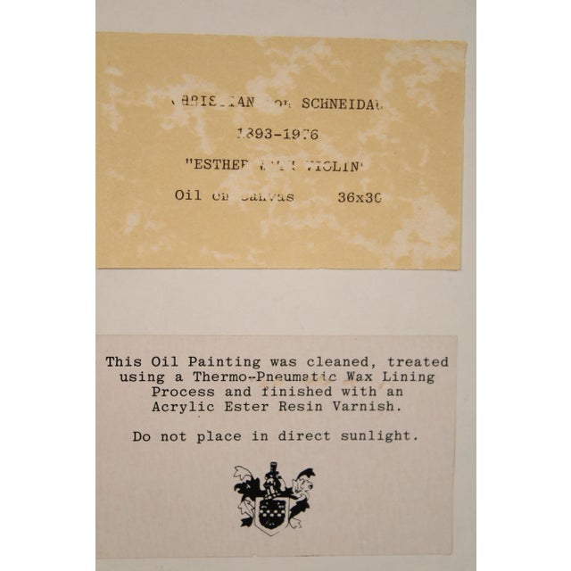 Portrait Painting by Christian Von Schneidau For Sale - Image 11 of 13