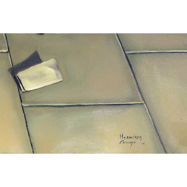 Maximilian Ciccone, Composition, Oil on Canvas For Sale - Image 6 of 8