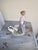 1980s Lladro Lady With Birds Barnyard Scene Figurine For Sale - Image 5 of 7