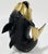 Mid 20th Century Vintage Brass and Black Koi Fish Sculpture or Vase For Sale - Image 5 of 9