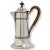 English Antique English Silverplate Single-Serve Coffee Pot For Sale - Image 3 of 4