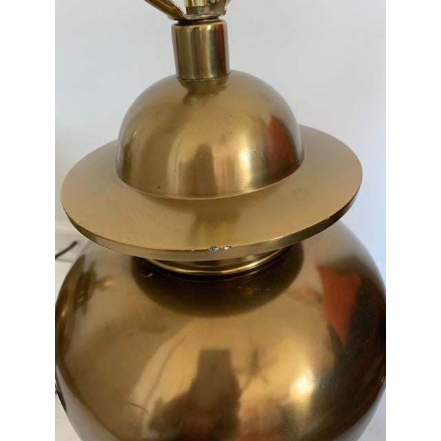 Vintage Paul Hanson Brass Ginger Jar Lamps a Pair Chairish