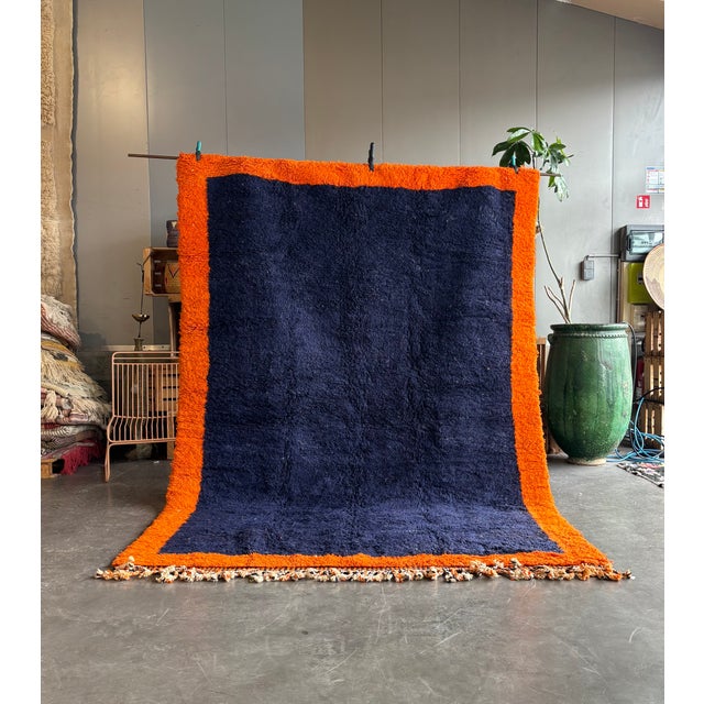New Handmade Moroccan Mrirt Rug 200x300 Cm For Sale - Image 9 of 9