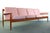 Light Pink 8 Ft. Long Grete Jalk for France and Son Four Seat Sofa, Denmark For Sale - Image 8 of 8