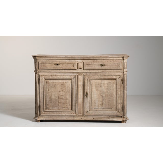 Early 19th Century French Oak Buffet For Sale - Image 12 of 14