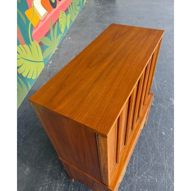 Wood Mid Century Kent Coffey Marquee Modern Dresser Set For Sale - Image 7 of 16