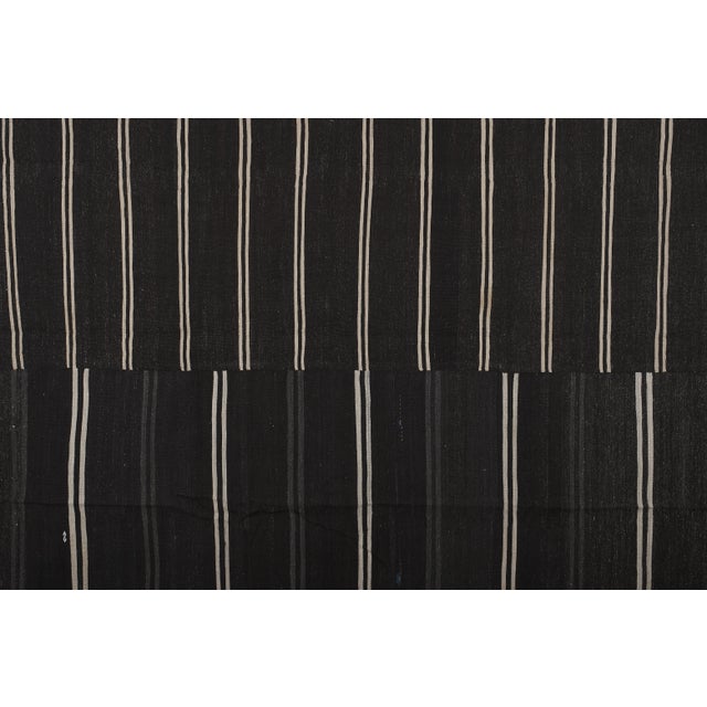 1960s Turkish Nomadic Goat Hair Kilim Rug 10'1'' X 12'2'' For Sale - Image 5 of 13