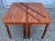 Antique Cherry Sheraton Two Part Banquet Table For Sale - Image 9 of 12
