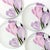 Purple Mikasa Fine Porcelain 'Vogue' Tulip Plates - Place Settings for 4/Set of 8 For Sale - Image 8 of 12