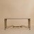 Early 20th Century Early 20th Century French Bronze + Travertine Console From A Historic Parisian Hotel For Sale - Image 5 of 12