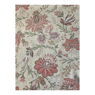 Cowtan & Tout Casimir Linen Fabric in Sage 2 1/2 Yards For Sale