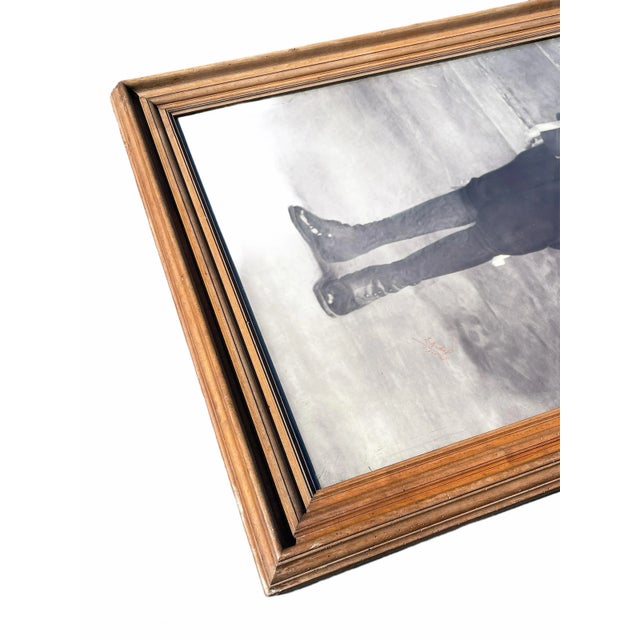 Extremely rare collodion photo signed and dated under frame early XXth century. This piece has an attribution mark, I am...