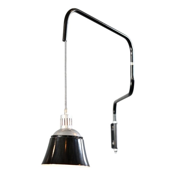 Bauhaus Task Lamp by Werner Glasenapp for Ugo Pollice, 1930s For Sale