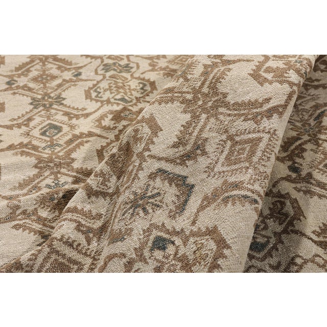 Antique Persian Malayer Rug, 10'09 X 12'02 For Sale In Dallas - Image 6 of 10