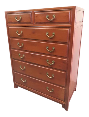 Mid 20th Century Chinese Rosewood Chest of Drawers