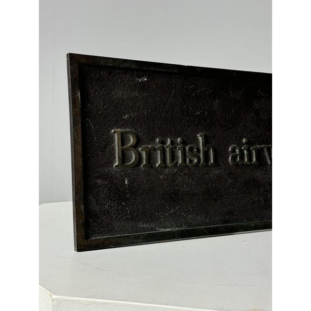 Vintage British Airways Plaque, 1970s For Sale - Image 17 of 18