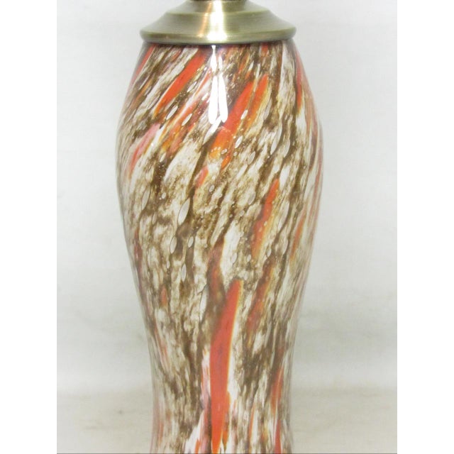 French La Rochére Studio Art Glass Lamp For Sale - Image 13 of 14