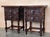 20th Century Pair of Spanish Nightstands With Two Drawers and Iron Hardware For Sale - Image 4 of 11