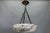 Art Deco Alabaster and Brass Pendant Light, Germany, 1920s For Sale - Image 15 of 18