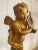 Gilt Antique Cherub Figure With Lyre For Sale In Jacksonville, FL - Image 6 of 7