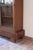 Glazed Walnut Bookcase with Stepped Plinth Base, 1960s For Sale - Image 11 of 18
