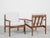 Danish Mid-Century Modern Easy Chairs by Arne Vodder for Glostrup, 1960s, Set of 2 For Sale - Image 12 of 12