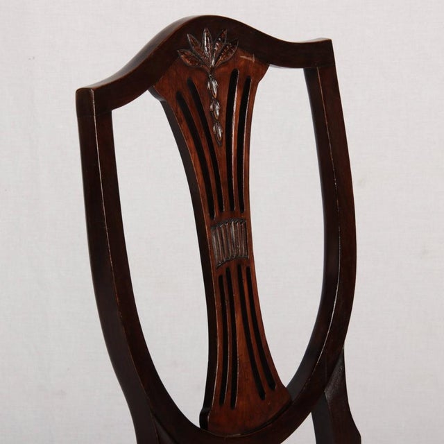 Antique Chairs in Oak, 1910, Set of 6 For Sale - Image 17 of 18