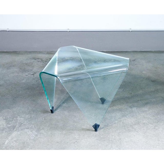 Triangolo Coffee Table in Crystal by Rimadesio For Sale - Image 8 of 14