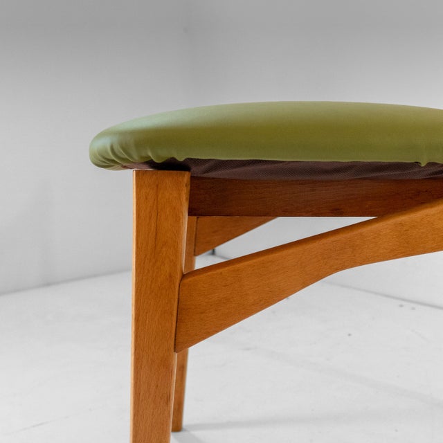 Mid-Century Modern Italian Wood Dining Chairs, 1960s, Set of 4 For Sale - Image 10 of 15
