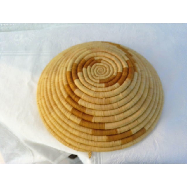 Vintage African Woven Basket Chairish