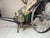 Antique 19th Century Handmade Mixed Media Tole Running Rickshaw Mini Sculpture For Sale - Image 17 of 18