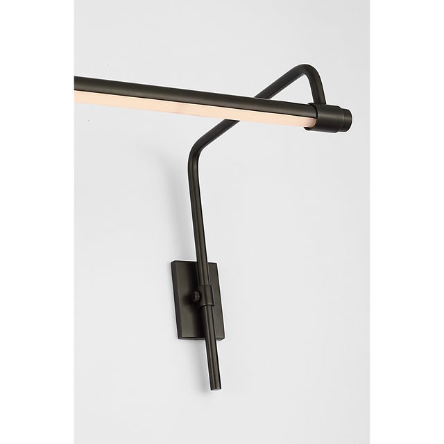 Visual Comfort Thomas O'Brien for Visual Comfort Signature Kidd 24" Frame Mount Picture Light in Bronze For Sale - Image 4 of 15