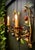 Vintage Italian Tole (Tôleware) Flower Sconces, renowned for their hand-painted metal construction, vibrant botanical...