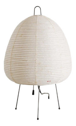 Early Mid-Century 1A Akari Table Desk Lamp in Paper by Isamu Noguchi for Ozeki & Co, Japan, 1950s