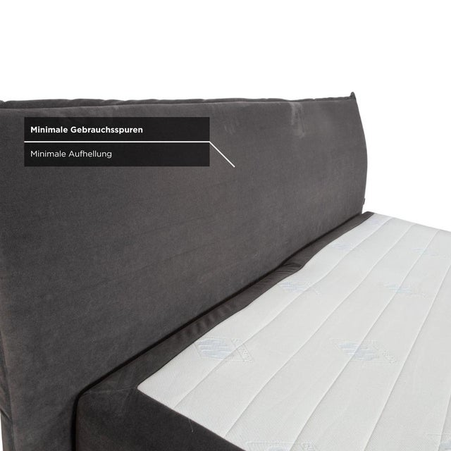 Textile Grey Fabric Bed from Musterring For Sale - Image 7 of 16