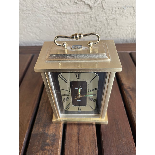 This is a fantastic designed clock which lights up in the dark. Made in the 1970's and from Japan. The clock is solid...