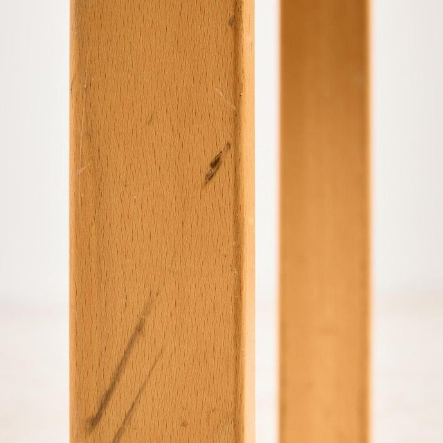 Stackable Beech Chair, 1980s For Sale - Image 15 of 16