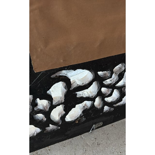 20th Century Ornately Carved Gilt Wood Wall or Floor Mirror For Sale - Image 16 of 16