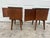 1960s Pair Mid Century Modern Nightstands by Alfred Cox of London For Sale - Image 4 of 12