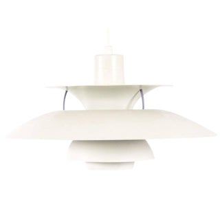 Mid-Century Modern Poul Henningsen Ph 5 Light Pendant For Sale