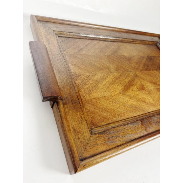 Wooden Serving Tray, France, 1940s For Sale - Image 11 of 17