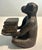 Mid-Century Modern 20th C. MCM Chopstick for Andrea by Sadek Cast Iron Monkey Book Ends For Sale - Image 3 of 6