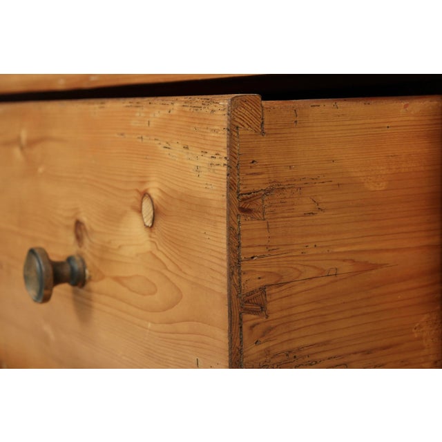 Late 20th Century Colonial Style Duck Painted Pine Dresser For Sale - Image 5 of 9